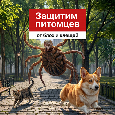 Профессиональная защита питомцев — со скидкой до 35%!
